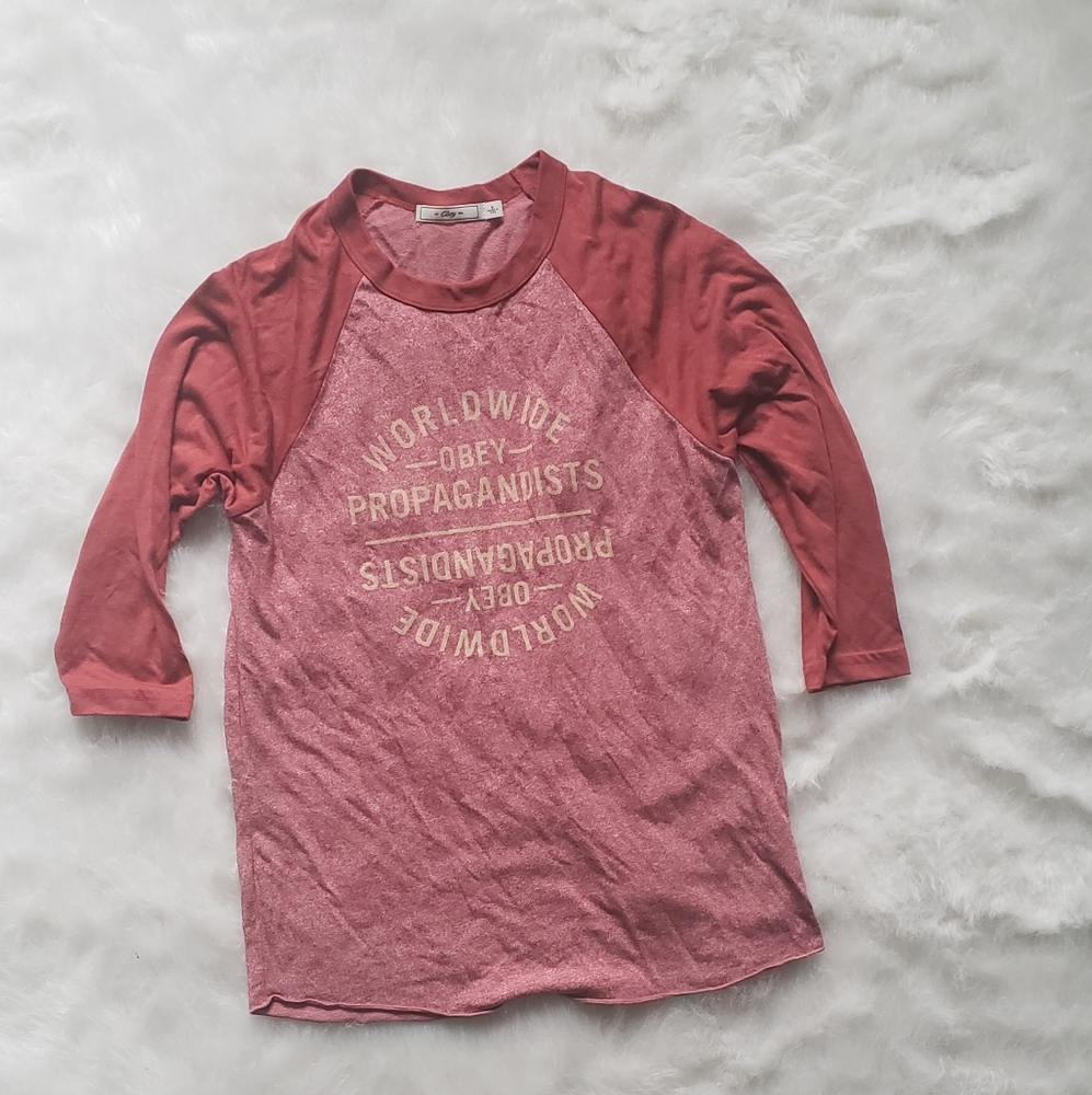 Buckle Obey Brand Graphic T